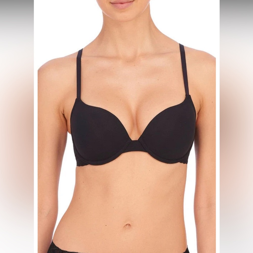 Natori Sheer Glamour Push Up Bra